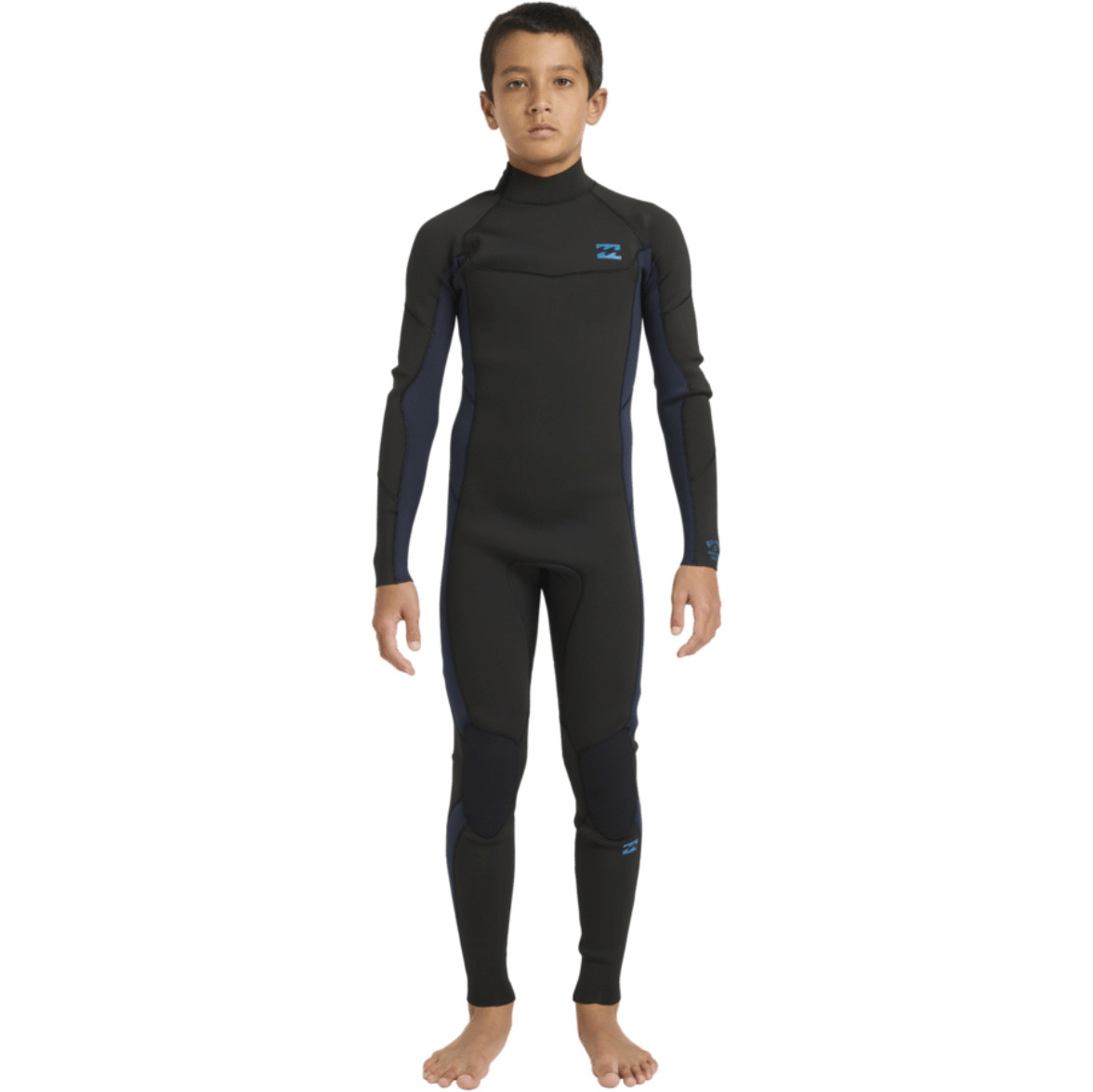 2026 Billabong Junior Absolute 4/3mm Back Zip Wetsuit 24CW211603 - Ocean